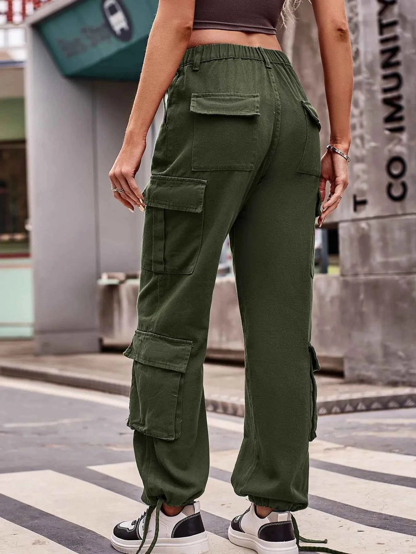 Casual Wide Leg Cargo Jeans 8505def5ae0a42839072e6faf7ffbd0b-Max-Origin