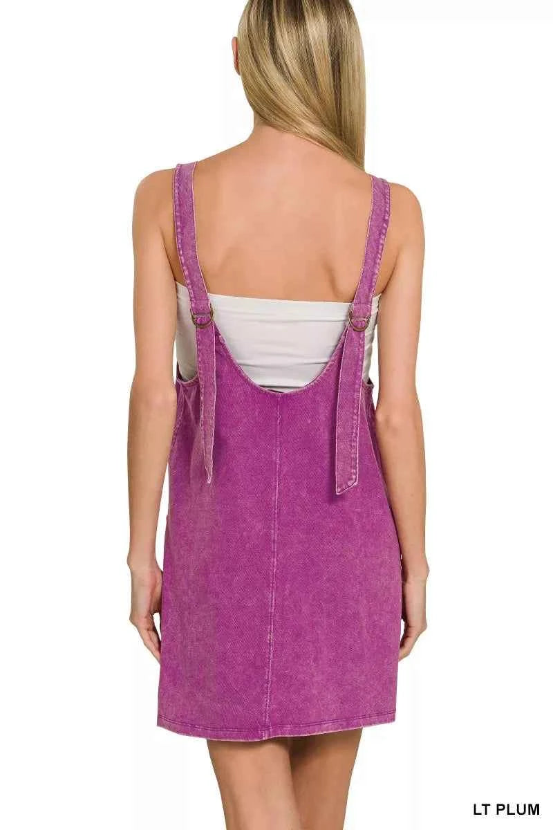 Zenana Acid Washed Overall Knit Mini Dress 8511f462850f4366b131edb8d199da96-Max-Origin