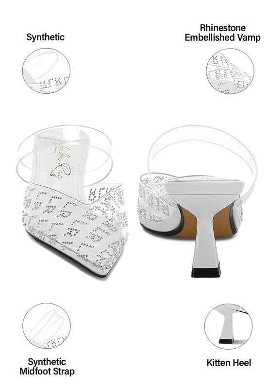 Holin Pointed Toe Kitten Heels 85651110-2437-48f6-92fc-6a0cbf958b7a