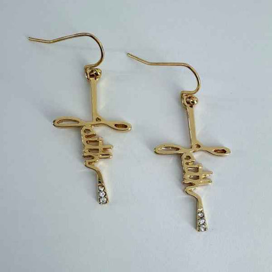 Fish Hook Earrings Faith Cross Design 85b58fed-79a5-4c4b-a55e-44e8d2ca99f4