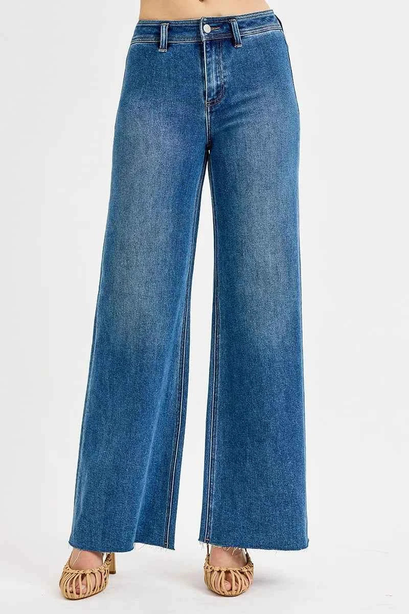 RISEN High-Waisted Wide Leg Jeans Medium 85ce68b9-1f36-4405-b412-f9bcfc285cdd-Max-Origin