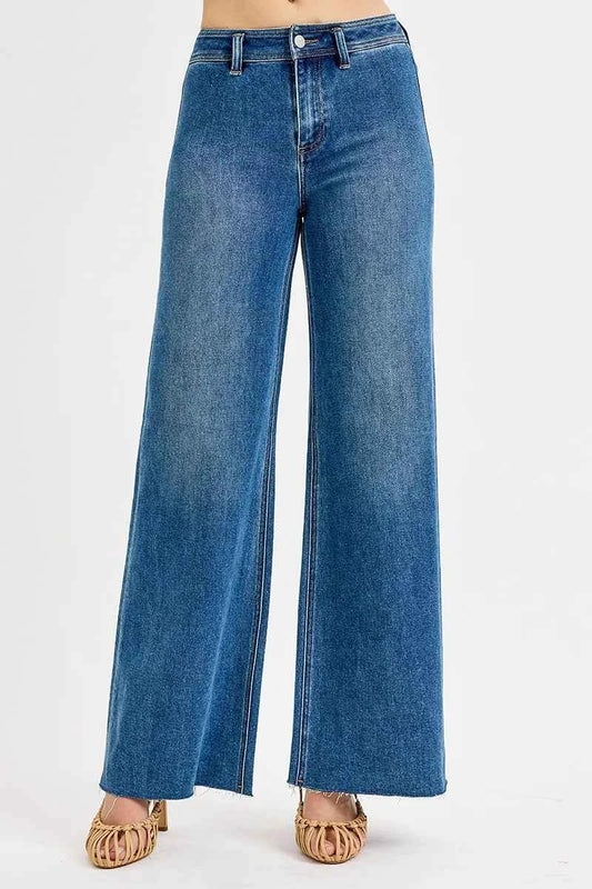 RISEN High-Waisted Wide Leg Jeans Medium 85ce68b9-1f36-4405-b412-f9bcfc285cdd-Max-Origin