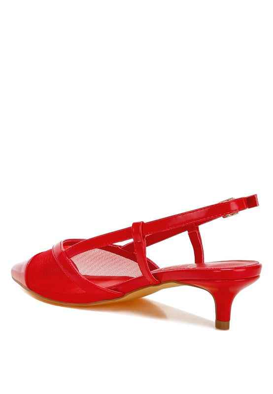 Temptress Mesh Slingback Sandals 85f25d5b-27fb-4362-80c2-f1854f77cf80
