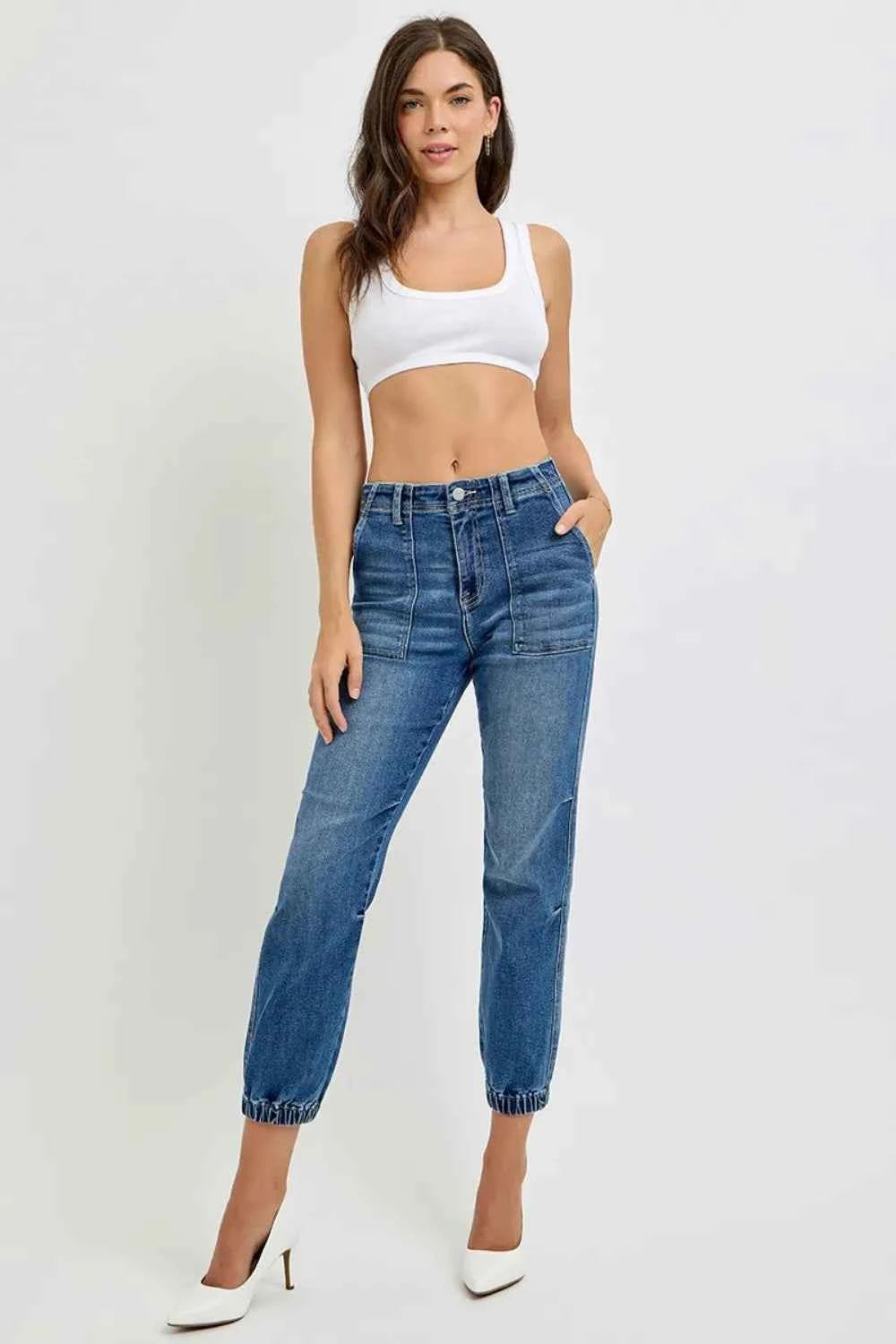 RISEN Full Size High Rise Ankle Jogger Jeans 862a60ee-90f8-412e-ba36-a8e5c13bf7d0-Max
