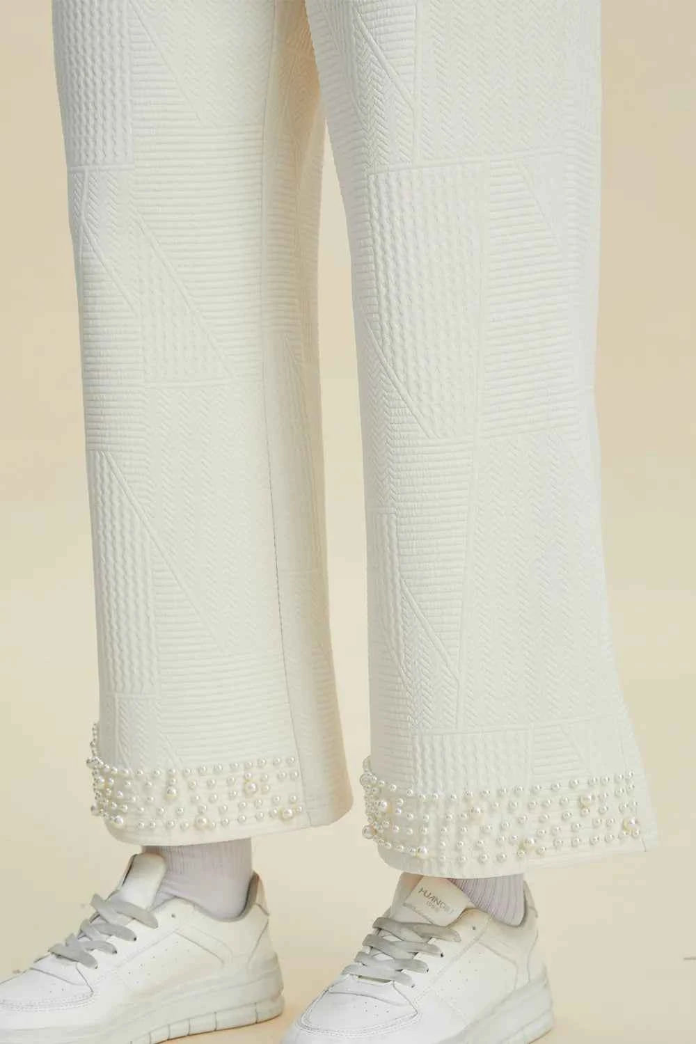 Double Take Full Size Pearl Detail Round Neck Top and Pants Set 86400e26-8cab-4962-b3f8-3809f6d3d7c7-Max