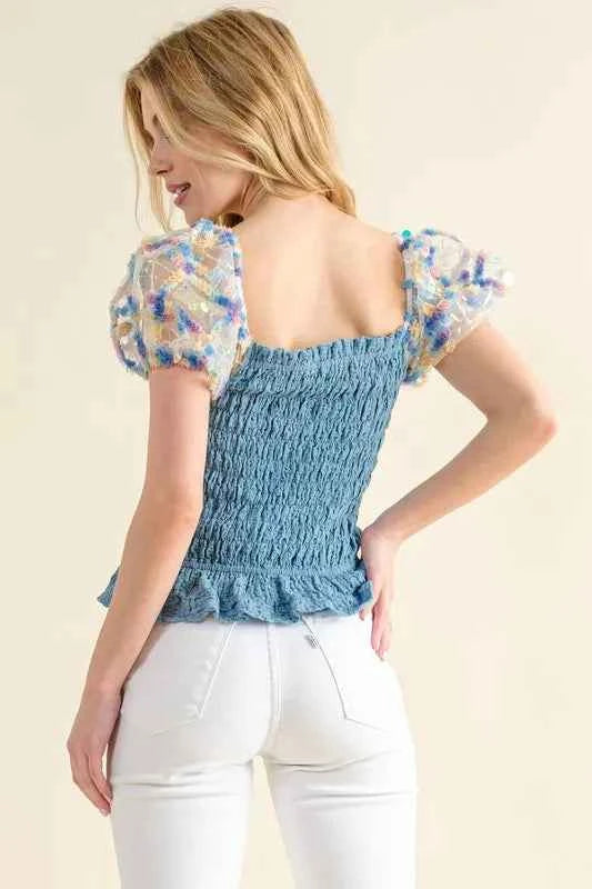 And The Why Embellishment Sleeve Smocked Top 8644e1850bf549db90ebd388534088b6-Max-Origin