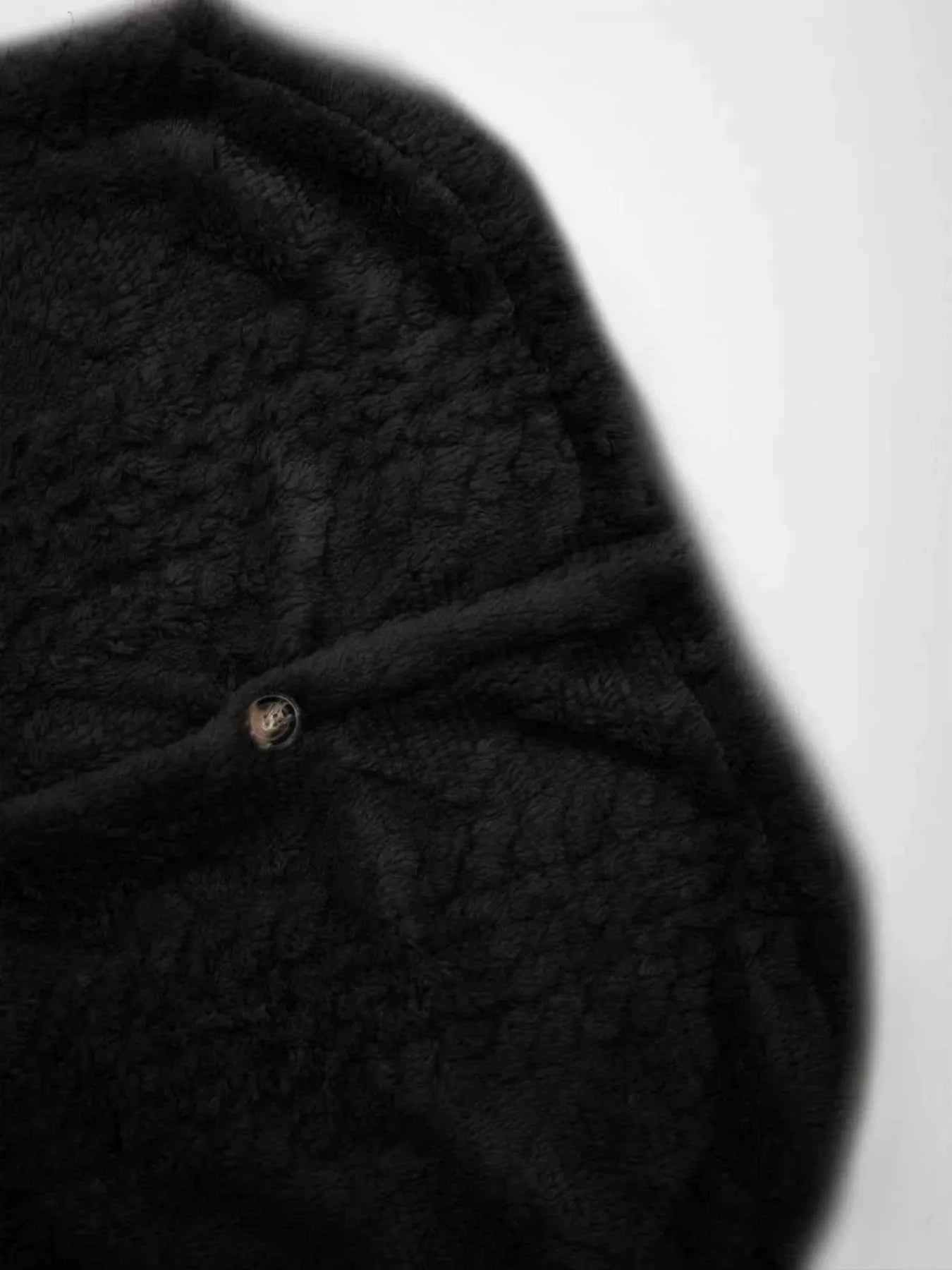 Cozy Textured Button-Front Hooded Outerwear 8653b79f35354a57b723a24c68bb39cf-Max-Origin