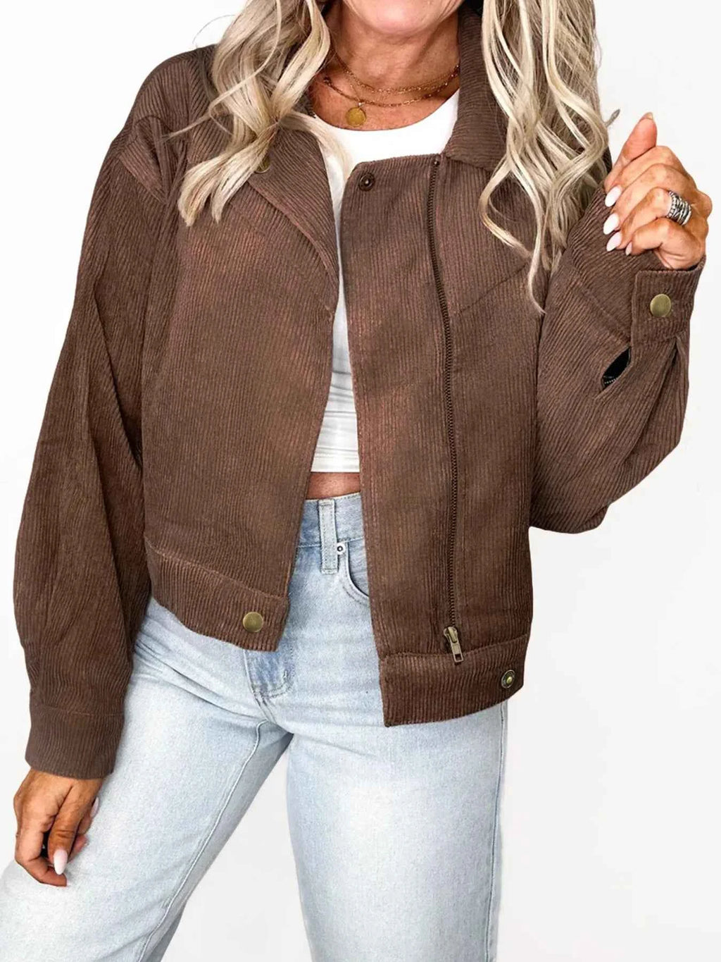 Corduroy Cropped Bomber Jacket 86786e4ad5364557864c06829ee0c24a-Max-Origin