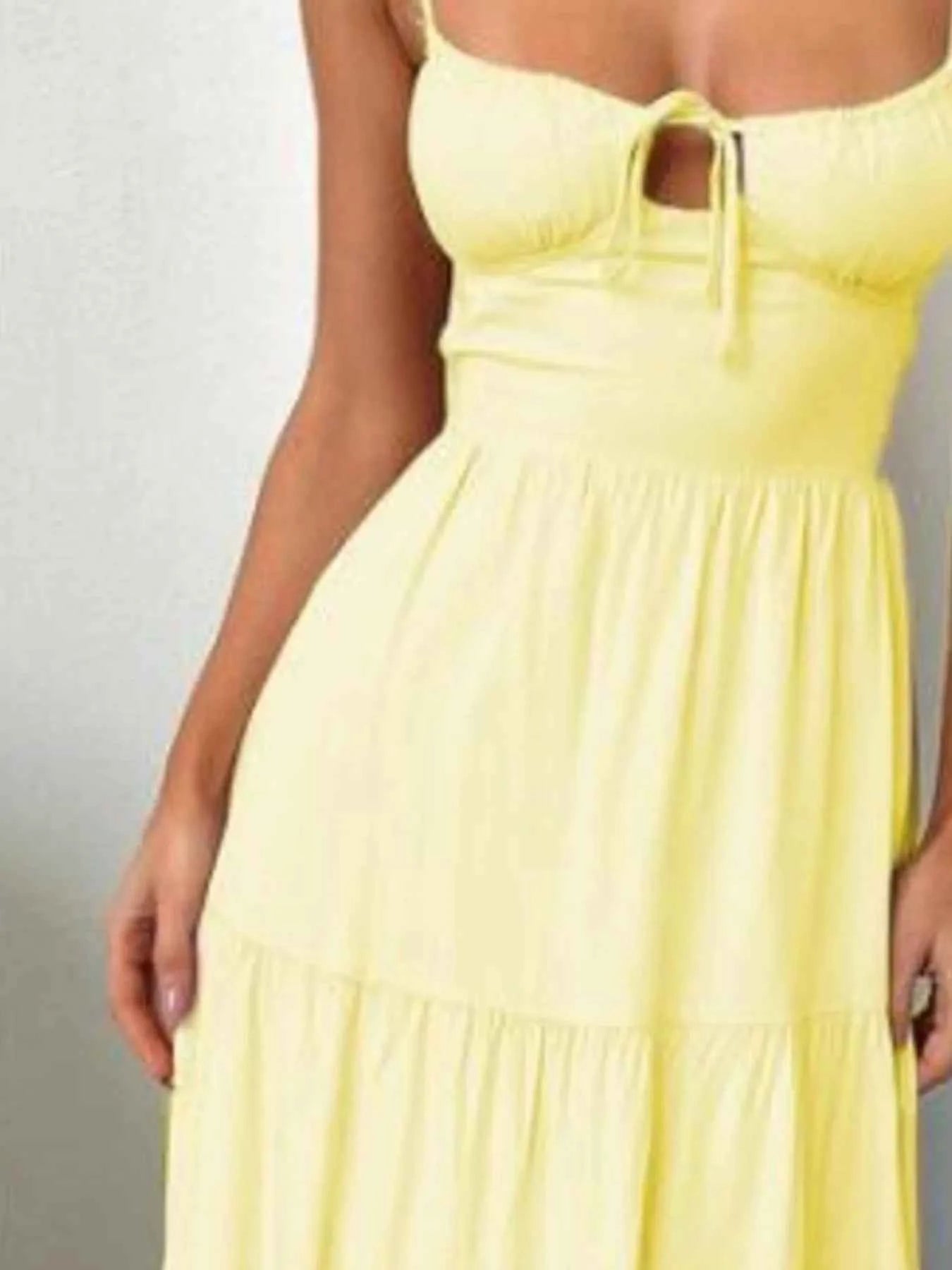 Tiered Lace Up Spaghetti Straps Maxi Dress 8685ccad-0f32-41a0-b176-1a3e3ccb156b-Max-Origin