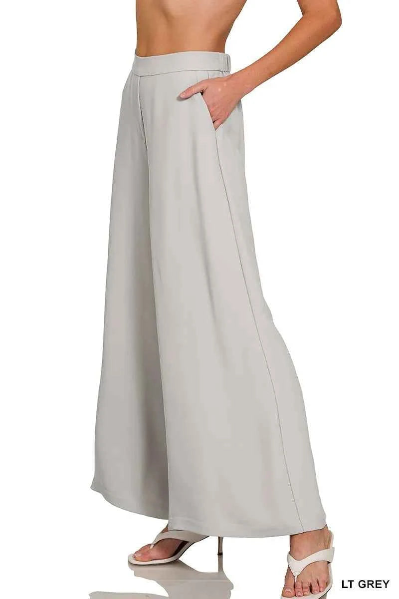Zenana Relaxed Fit Elastic Waisted Wide Leg Pants 8690eaad734b43728e1d2e69eae36fef-Max-Origin