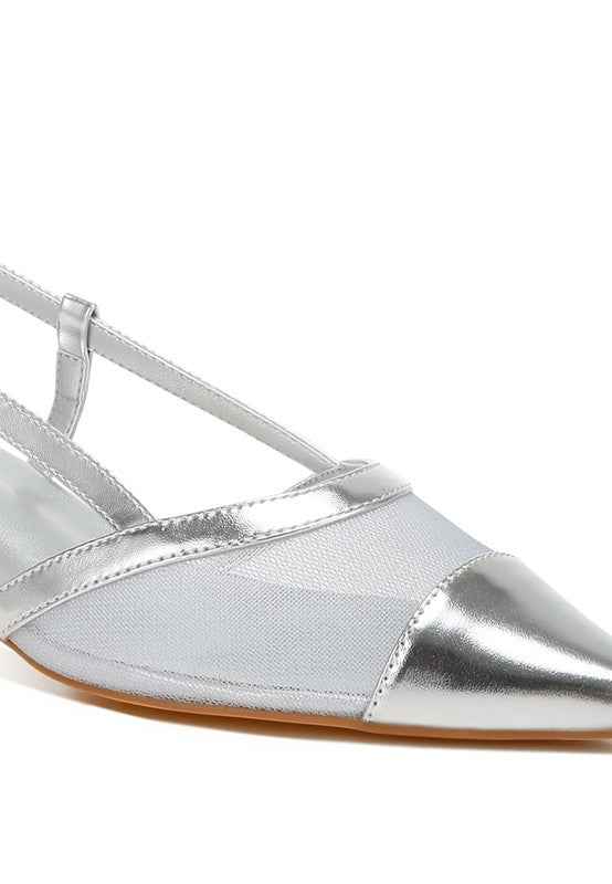 Temptress Mesh Slingback Sandals 86a41b32-d83b-4abb-b4c0-efa7f45d883d