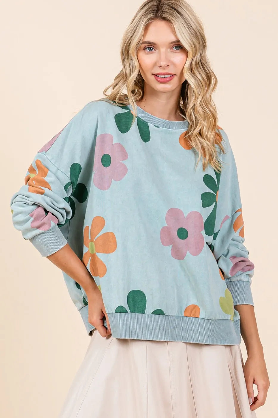 Mittoshop Mineral Wash Flower Print French Terry Sweatshirt 86b3c55a351e4eaaa6d61a2527b97edb-Max-Origin