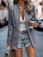 Open Front Long Sleeve Blazer 86dbf1f4f957404a99eb41cda7f451c6-Max-Origin