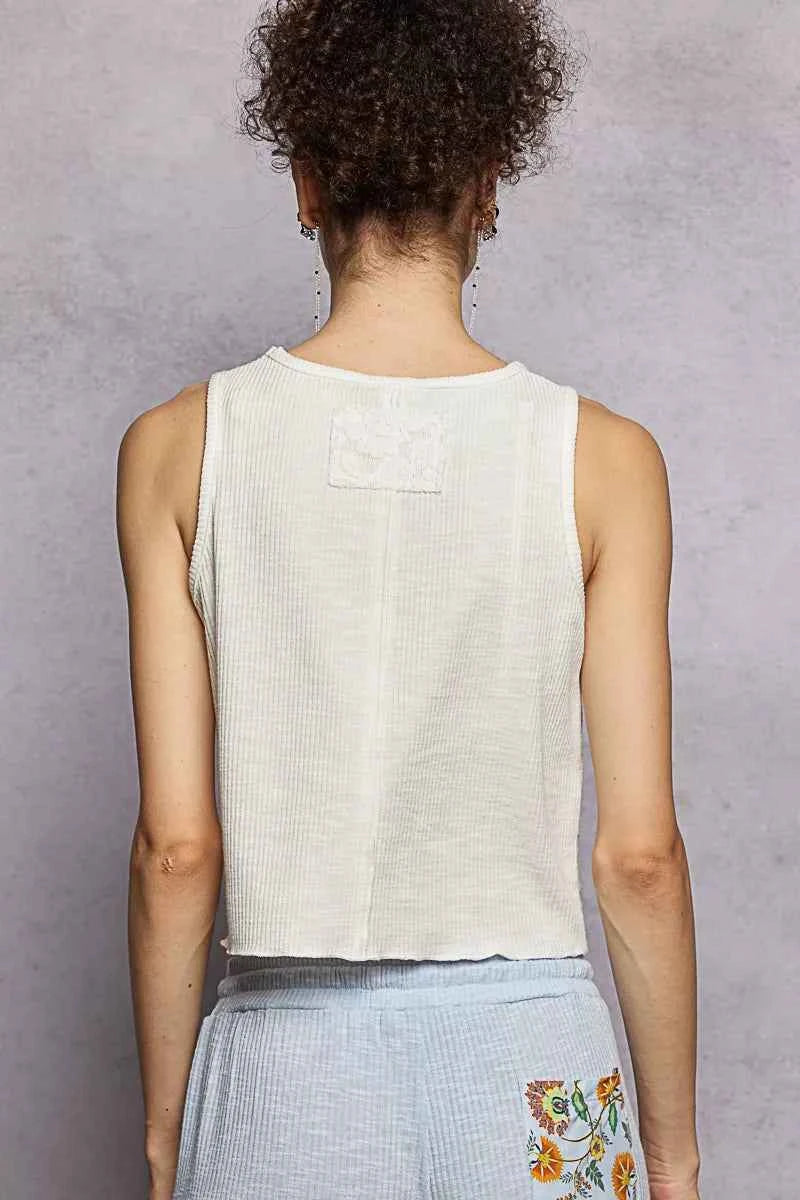 POL Ribbed Round Neck Cropped Tank with Lace Detail 86e59cc1-f84a-4961-9b1e-ff8bd64d8d20-Max-Origin