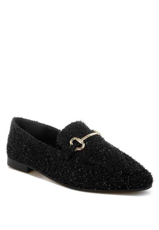 Danbury Horsebit Detail Shiny Loafers Black 86ef46db-1257-4a87-8f9d-ab0fd93e2b83