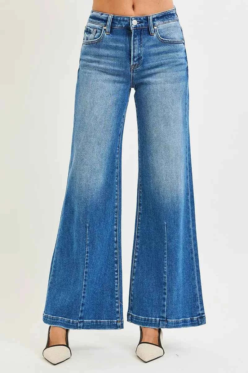 RISEN Full Size Mid Rise Wide Leg Jeans with Flared Look Plus Size MEDIUM 86f12fd82ed0450f871ff18df67f27b1-Max-Origin