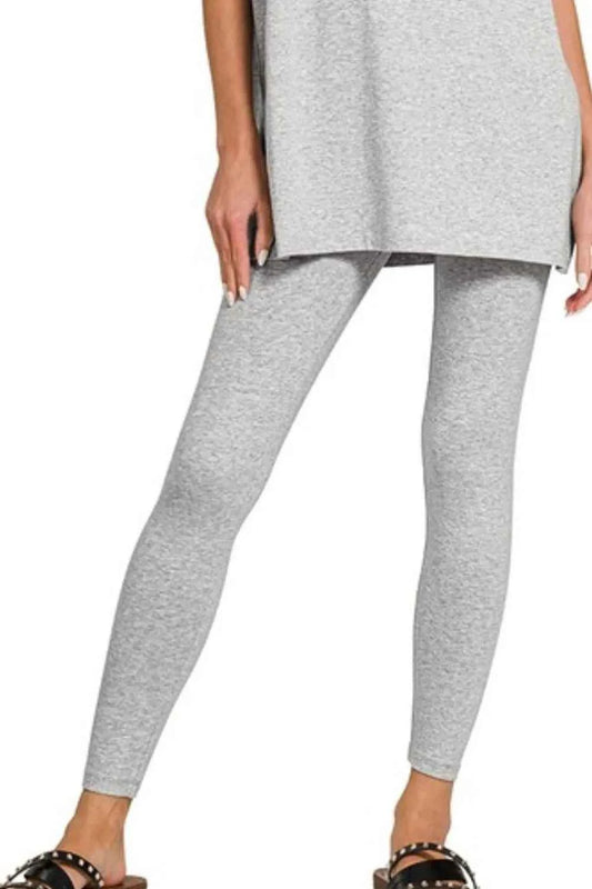 Cotton Round Neck Top & Legging Set 87066f30-2c41-4c3d-89dc-334038e0b296-Max-Origin