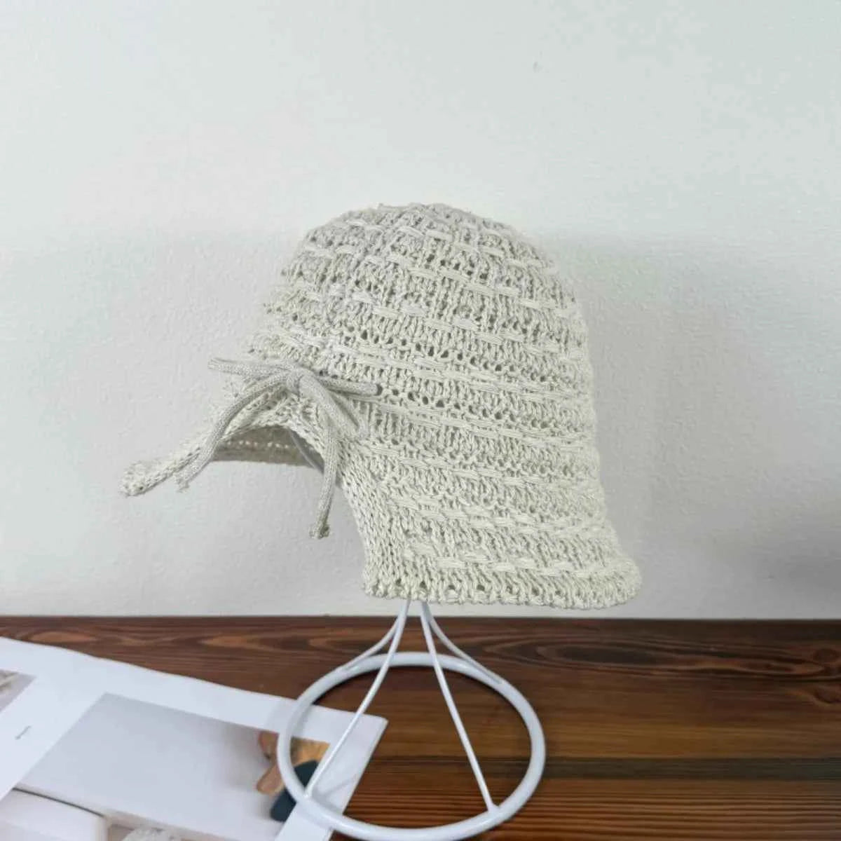 Crochet Bucket Hat with Drawstring 872b61e9-7b3e-4d5b-a8bd-9517d9815eab-Max-Origin