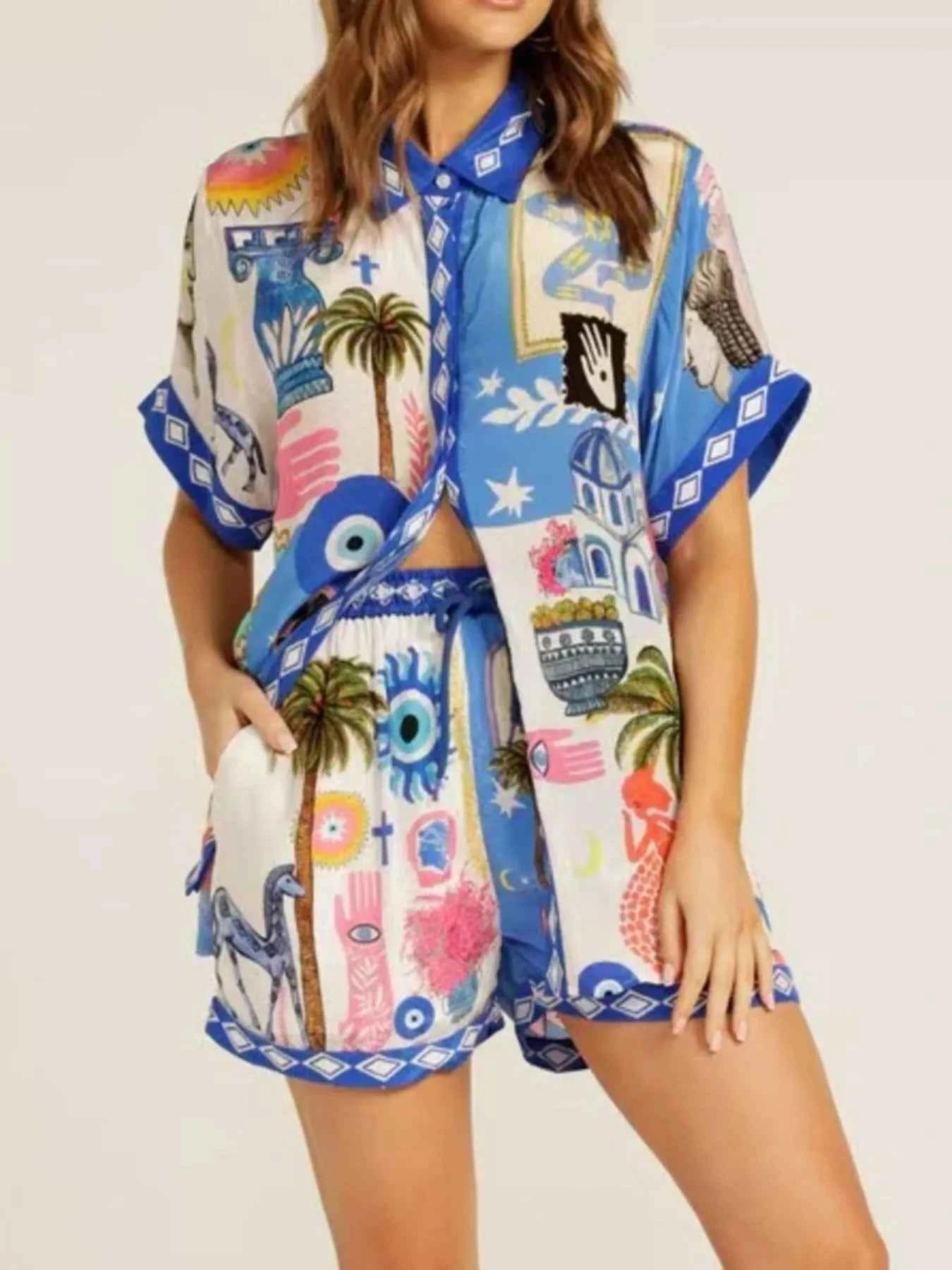 Printed Button Up Shirt and Shorts Set 878a2d5e-f5c8-4414-bab0-af98b5595bf0-Max-Origin