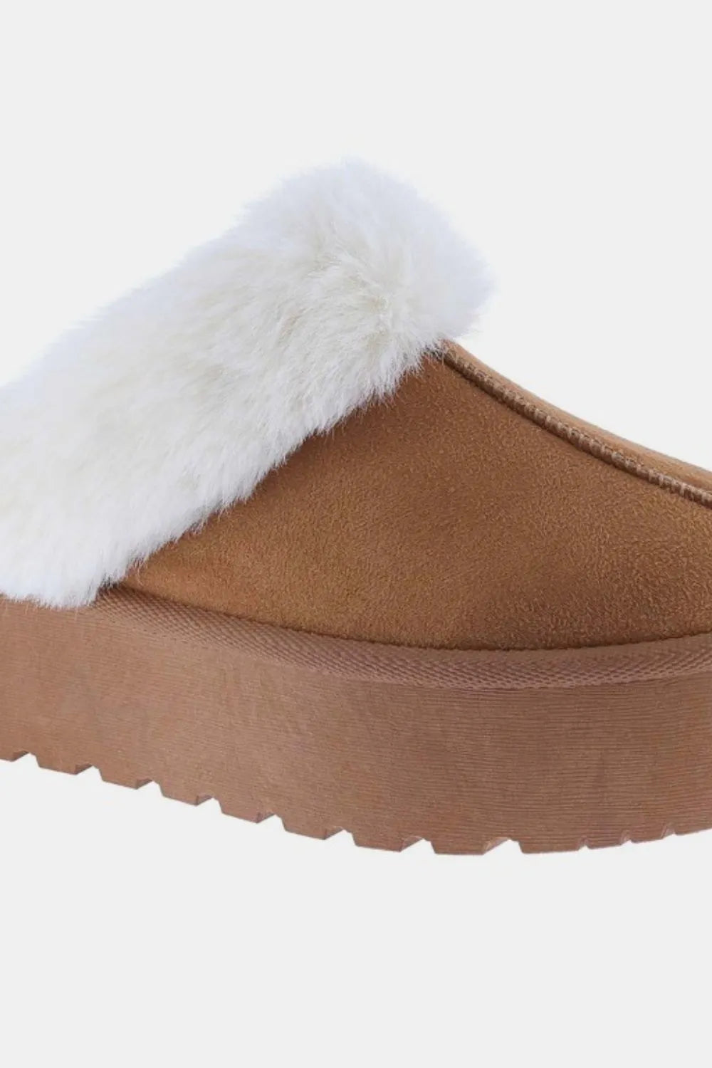 Weeboo Thick Bottom Fur Trim Snow Slippers 879b7079-49a9-4b93-a469-076c922c4b04-Max