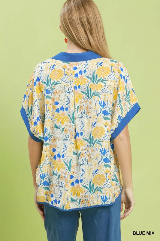 Floral Print Oversized Top 879c6cc4-e989-4946-9e9a-87c532a8149f-Max-Origin
