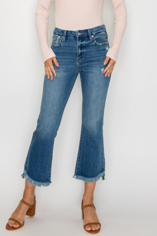 At1018flmt - eco friendly corset crop flare jeans 87a4d7e4-0cd9-4a72-bdc6-04db47639d15
