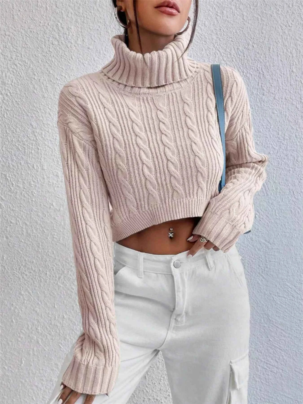 Cable-Knit Turtleneck Long Sleeve Sweater 87d4bbe2e1da475f8cc0b4990b544b84-Max-Origin
