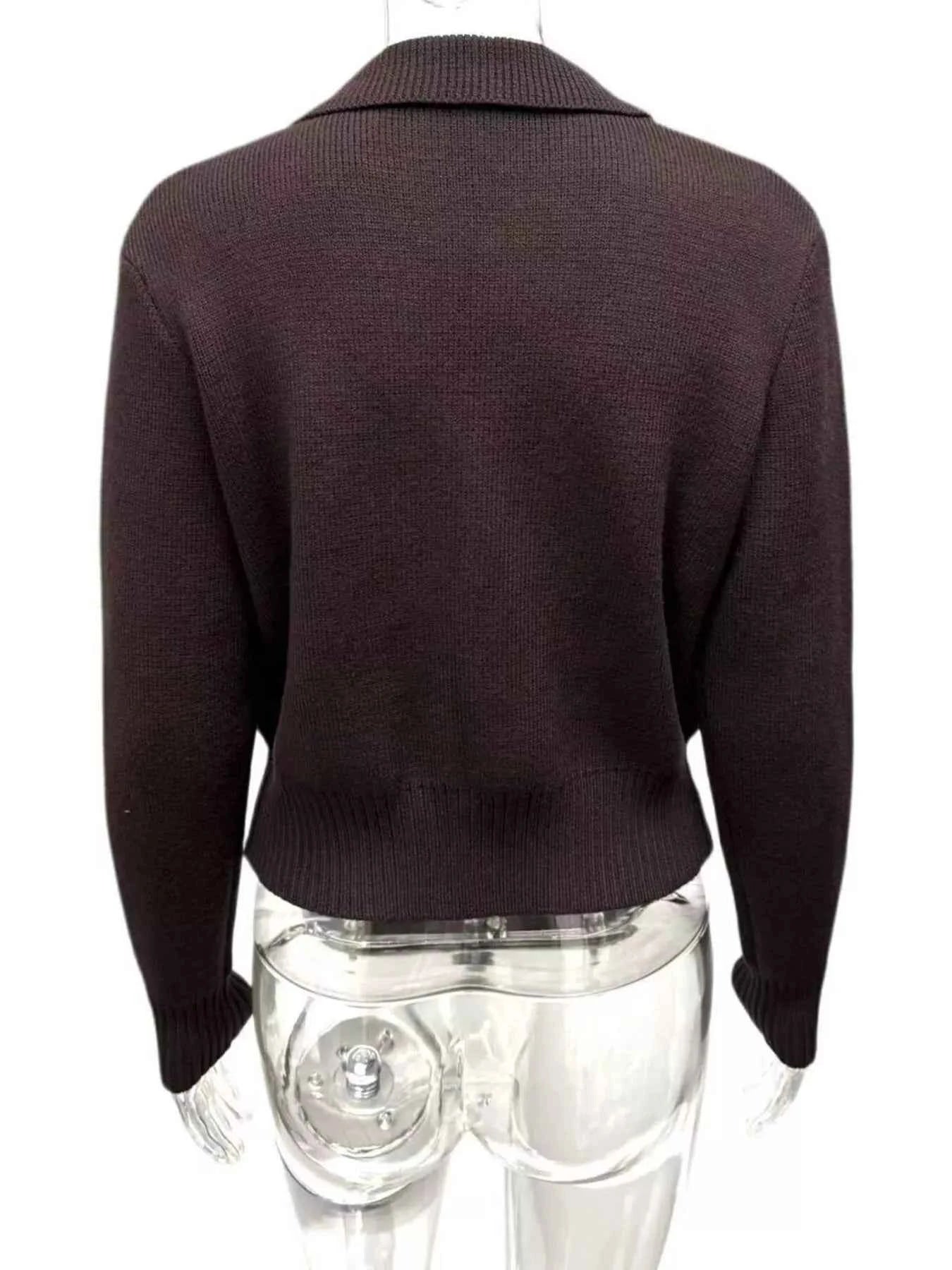 Double-Breasted Knit Cardigan 87ea39476f8c43b6bfe37cb644581493-Max-Origin