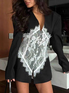 Lace Detail Long Sleeve Blazer 87f936c8-0a38-4c85-8ffe-f7347650b197-Max-Origin