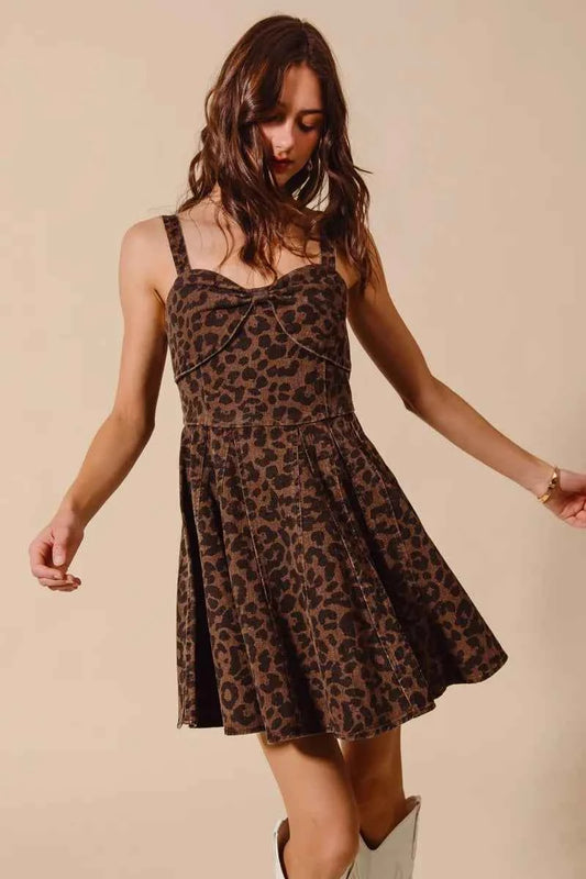 Mineral Washed Leopard Flare Cami Dress 880e4875ee5e4935b9c1a7d7d892e552-Max-Origin