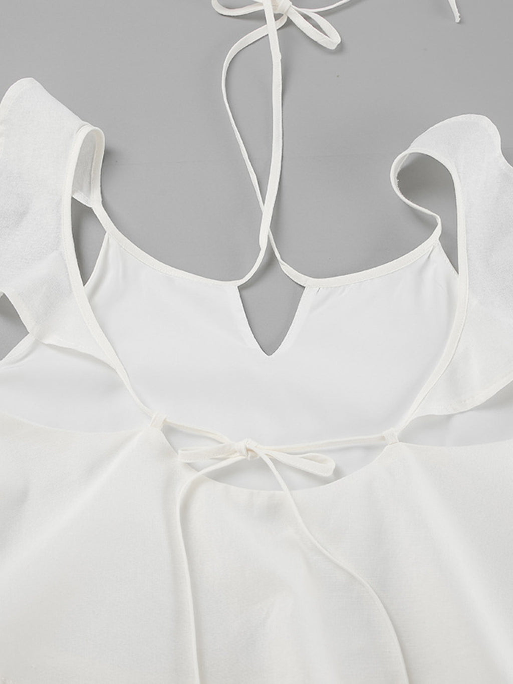 Layered Ruffled Cami and Pants Set 8826c21b1c5c406cba08d71cca9df00b-Max