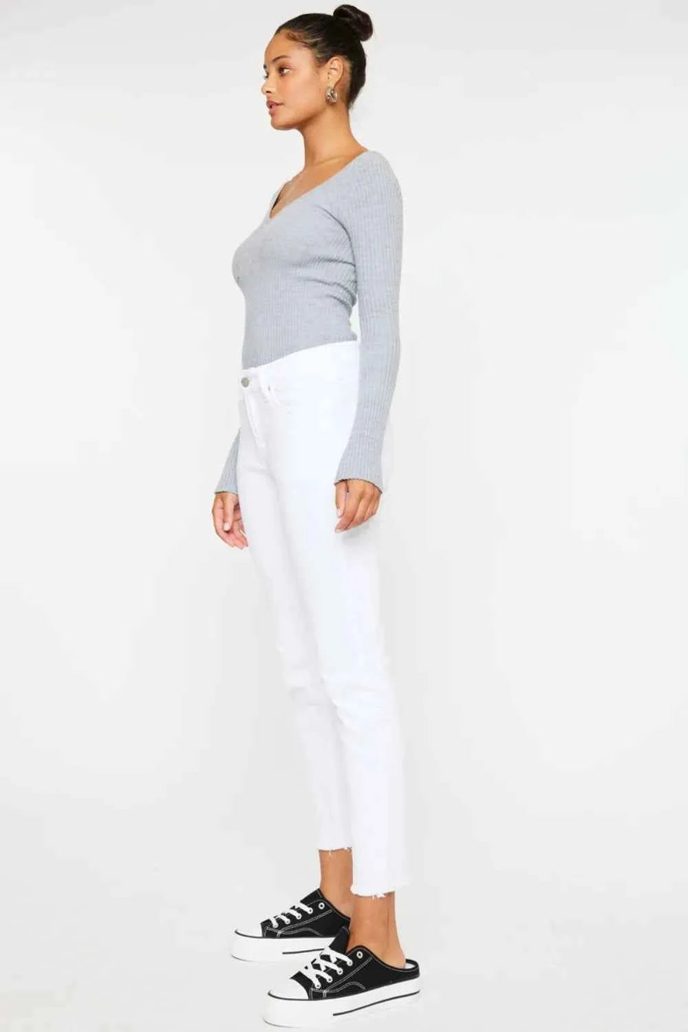 Kancan Mid Rise Ankle Skinny Jeans 8835f806-d802-4bca-bdea-5b30eb2331cb-Max