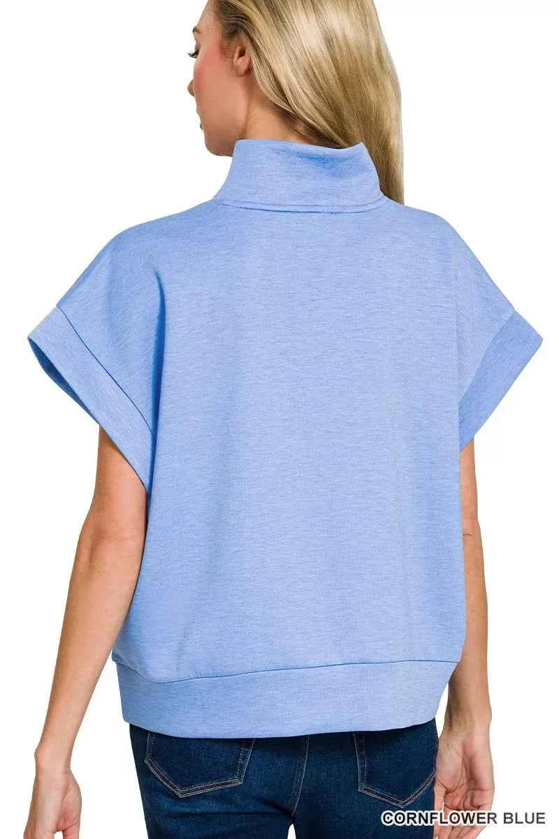 Zenana Scuba High Neck Half Zip Top 883f789b15a342f9ab8d2261d970f961-Max-Origin