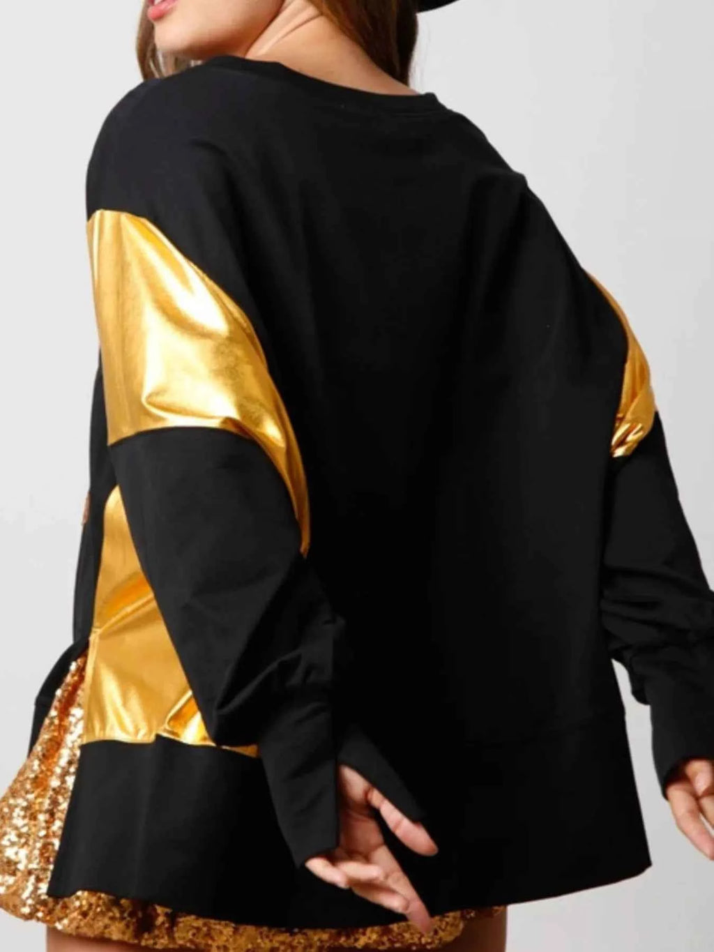 Christmas Sequin Boot Long Sleeve Sweatshirt 88417cfb-59cd-4f04-8915-8efaf85f0501-Max-Origin