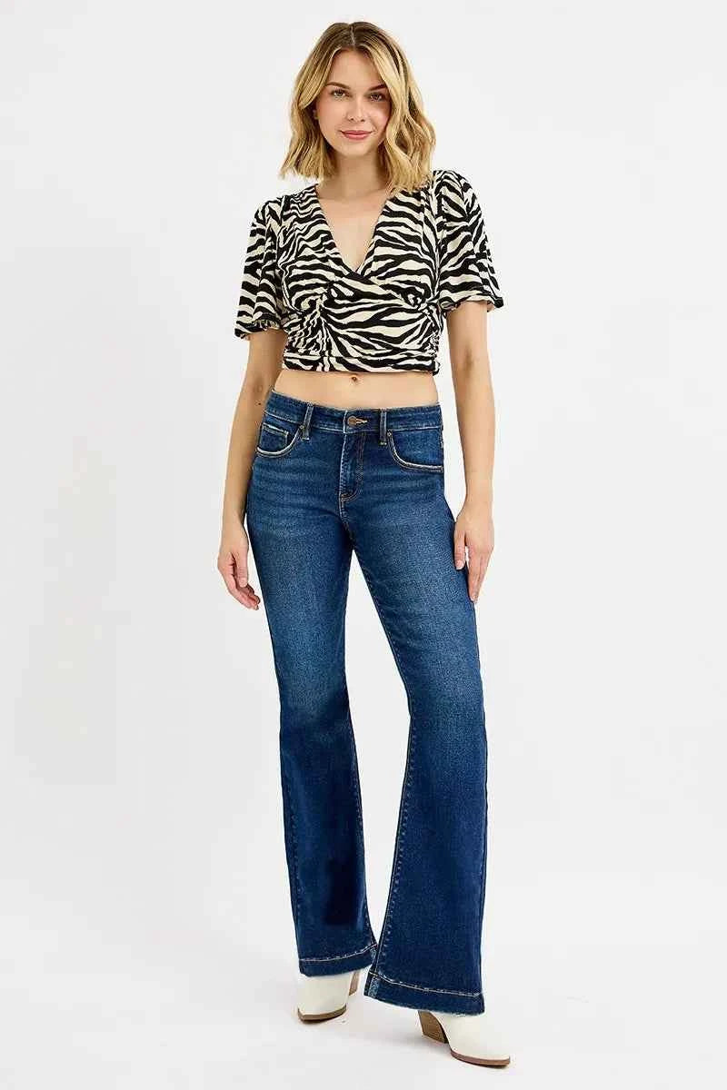 RISEN Full SIze Tummy Control Mid Rise Flare Jeans Plus SIze 885a694d8d2a45ebb53a8a776a802250-Max-Origin