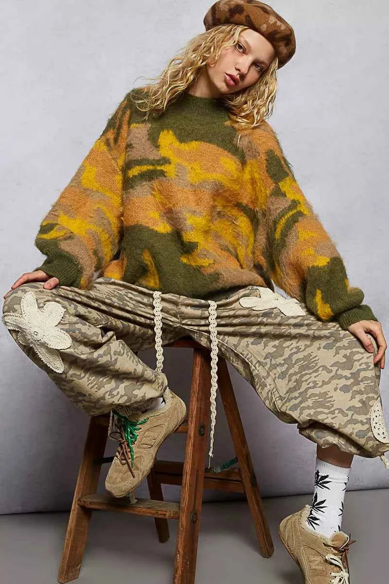 POL Mock Neck Abstract Colorblock Pattern Sweater 8867af2e-ce4a-42a2-b88e-721633e84fda-Max-Origin
