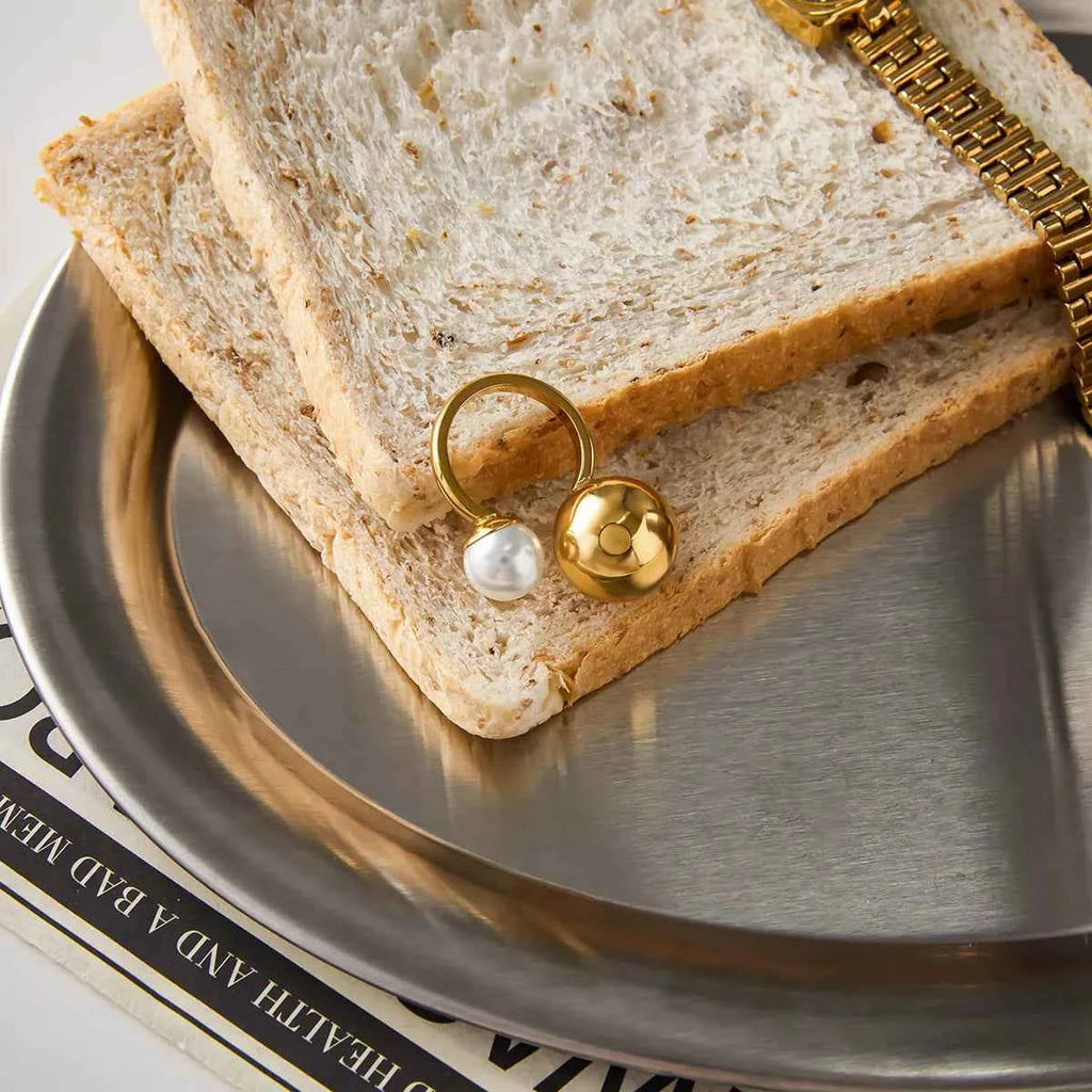 18K Gold-Plated Orb & Pearl Open Ring 886ab7e5-9941-4a49-9641-07b9bfd0d445-Max-Origin