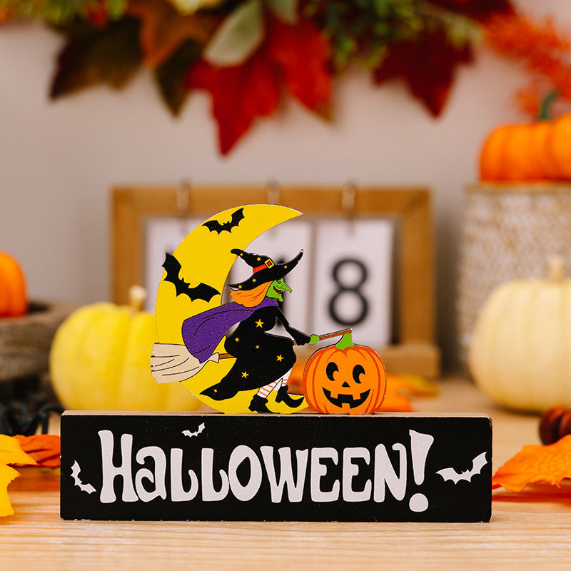 Assorted 2-Piece Halloween Element Ornaments Style C One Size 886e3aeed06345ff9195bc9d884144ee-Max