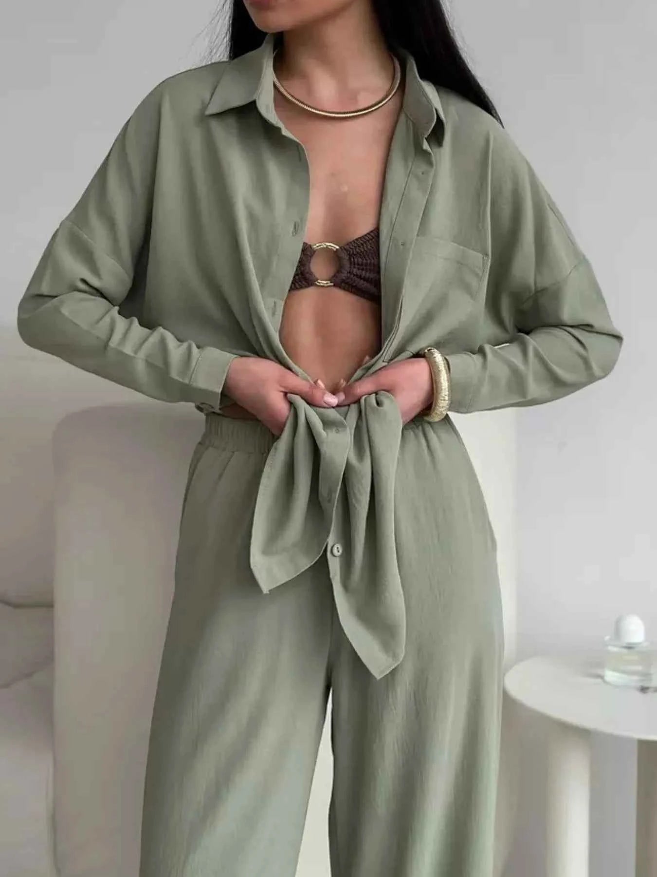 Button Up Long Sleeve Shirt and Pants Set 886f4ccb-5f2c-4136-98b1-2ec5d07c6b2f-Max-Origin