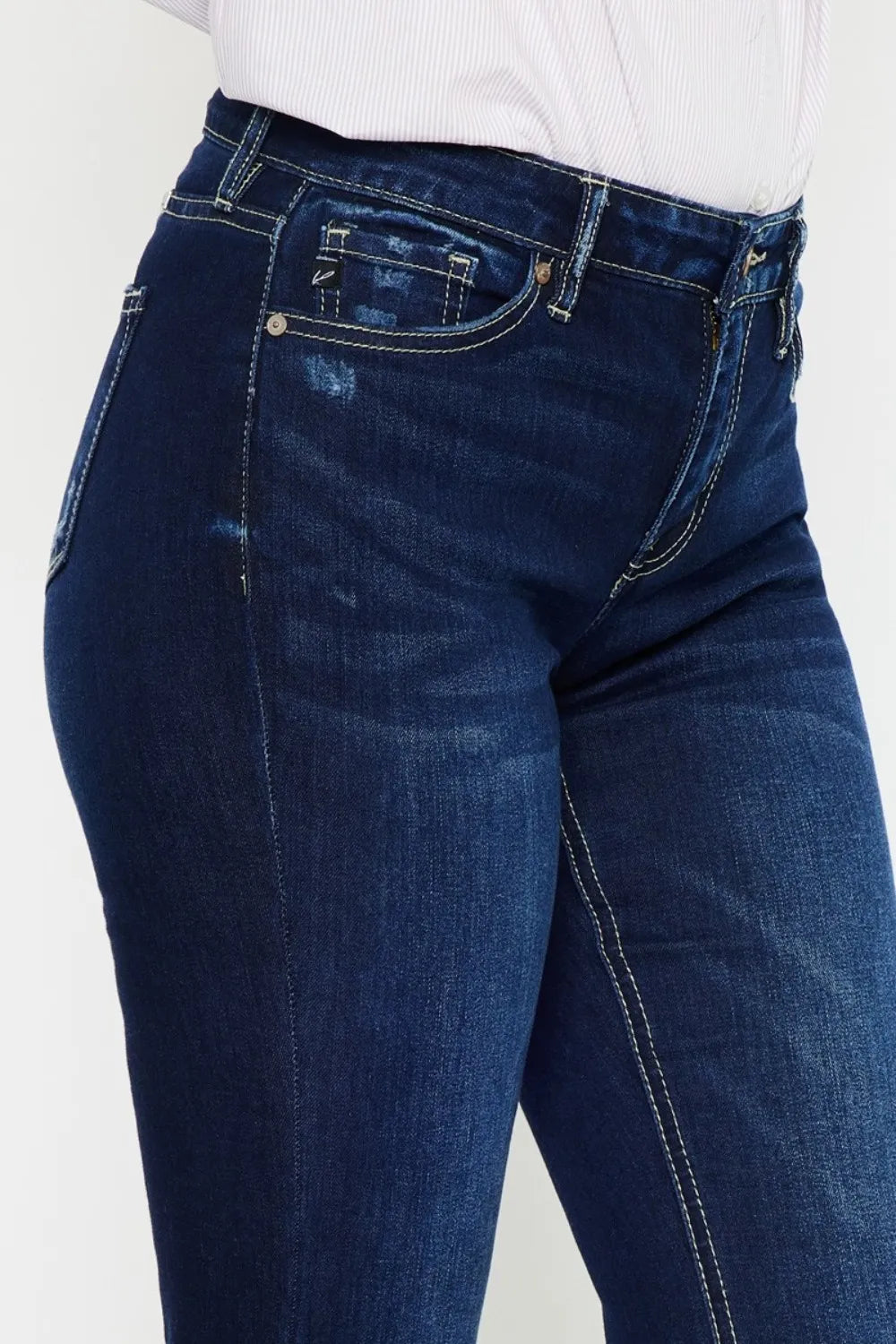 Kancan Mid Rise Slim Flare Jeans 8871edae-e553-4e1e-8124-33620f0022b5-Max
