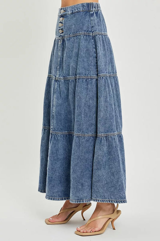 High Rise Ruffle Long Skirts 8897f7d0-94d5-4cc4-b443-a75676026a01-Max-Origin