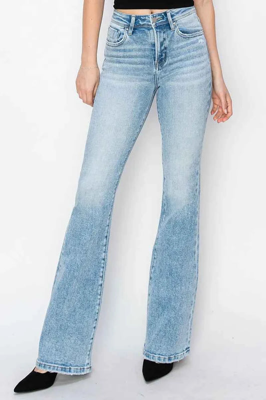 RISEN High Rise Bootcut Jeans LIGHT 889de6f3d676431f9abe82aa69cadc58-Max-Origin