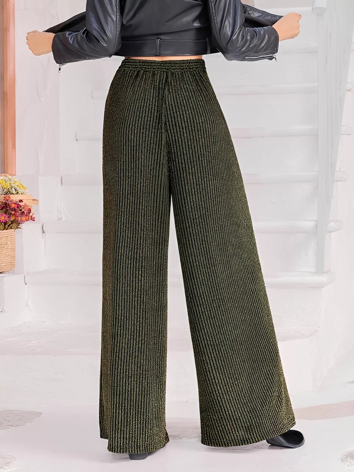 Striped High Waist Tie Wide Leg Pants 88c23ff5ed9643bab663336c1093ea1c-Max-Origin