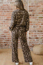 Leopard Patchwork Pullover and Drawstring Pant Set 88f6ecb3-28d4-450d-8443-7473111892b1