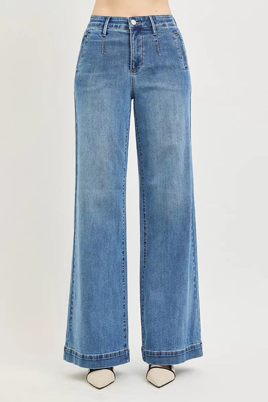 Tummy Control Elastic Band High Rise Wide Jeans 89025c59-4935-4cb3-ad5c-9b807e753eeb-Max-Origin
