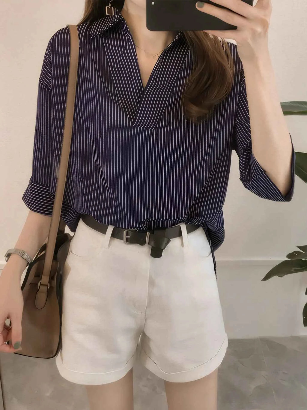 Striped Collared Neck Shirt 893e988e-f2fa-479a-876f-5bdad2ffb3d1-Max-Origin