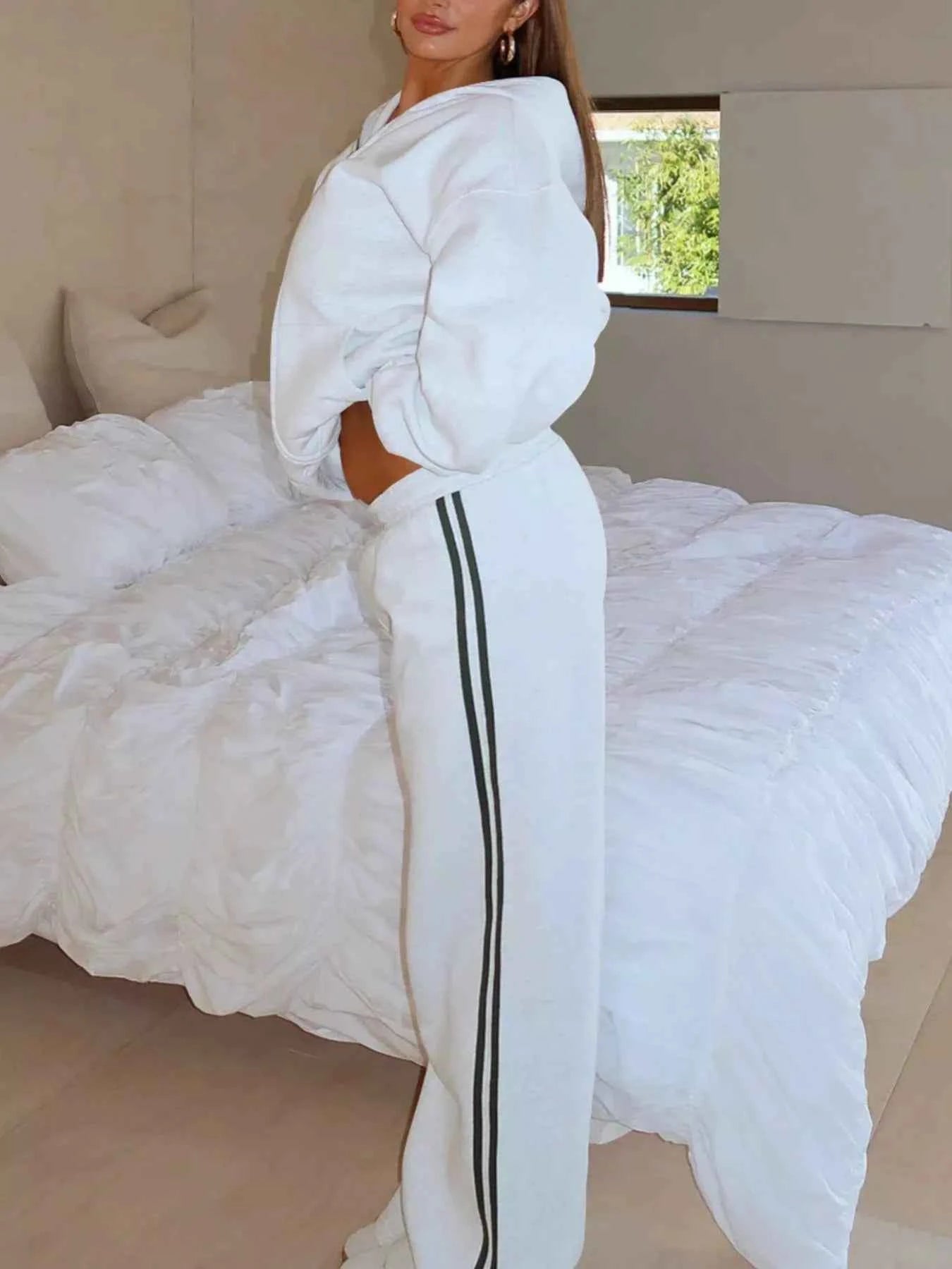 Zip Up Hoodie and Striped Pants Set 895a4c65-6707-4354-8301-d87b5994fa9b-Max-Origin