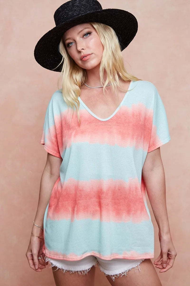 BiBi Tiedye Printed Hacci Knit Top 8999ea4556364959b48f53edc818ff9c-Max-Origin
