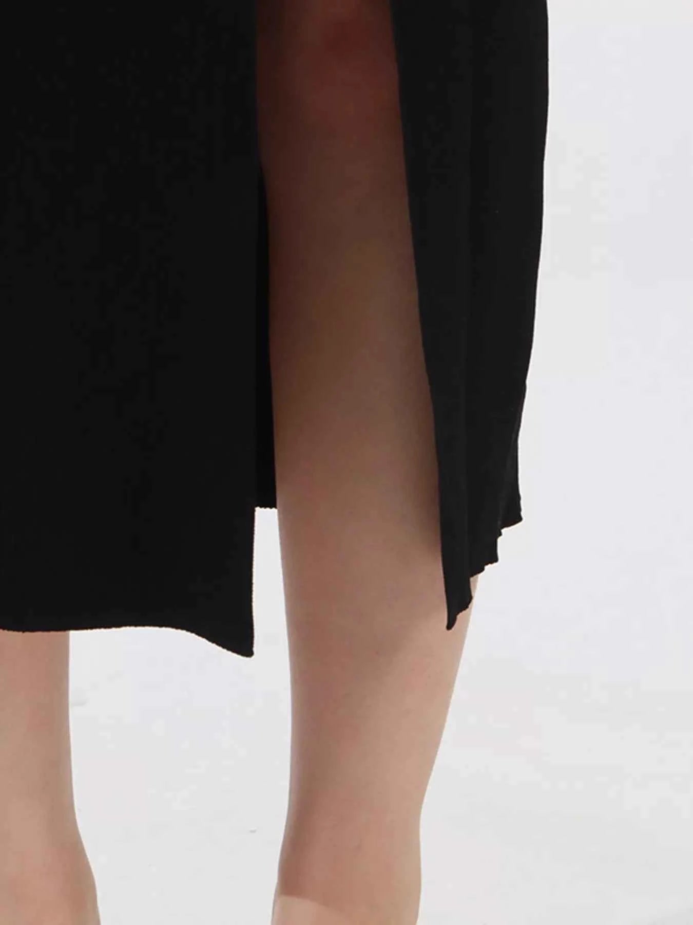 Slit Round Neck Sleeveless Dress 89a083f84be5412592239f2c86441b24-Max-Origin