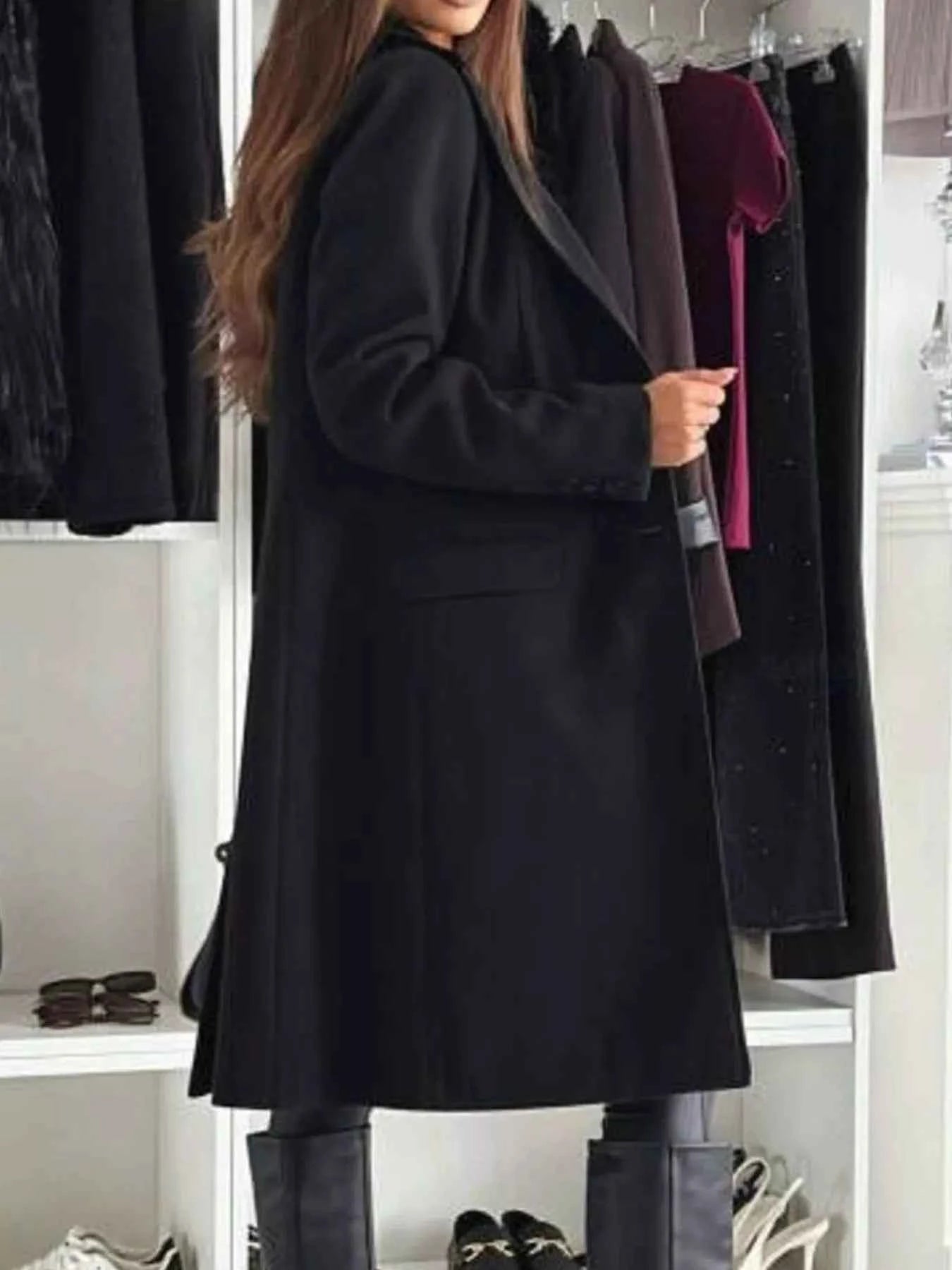 Lapel Collar Long Sleeve Coat 89a590fd-da5b-491c-aa1f-bde63d538f0c-Max-Origin